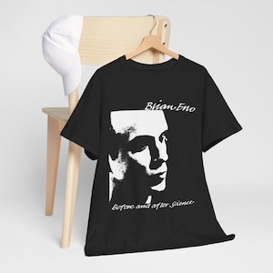 Brian Eno Före och Efter Vetenskap T-shirt Ambient Musik T-shirt