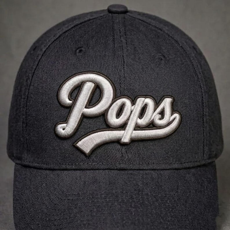 Pops Embroidery Design