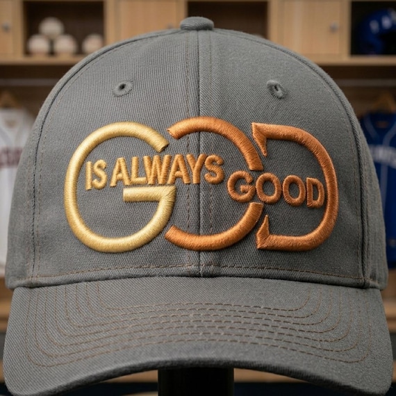 God Is Always God Embroidery Design For Cap | Instant Download