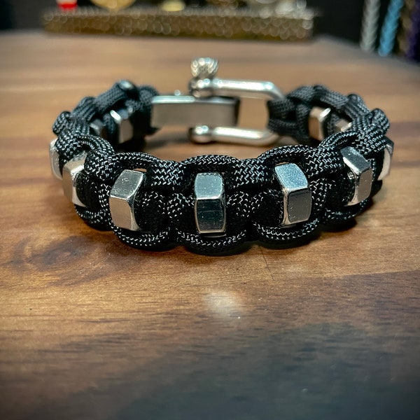 Hex Nut Bracelet Etsy