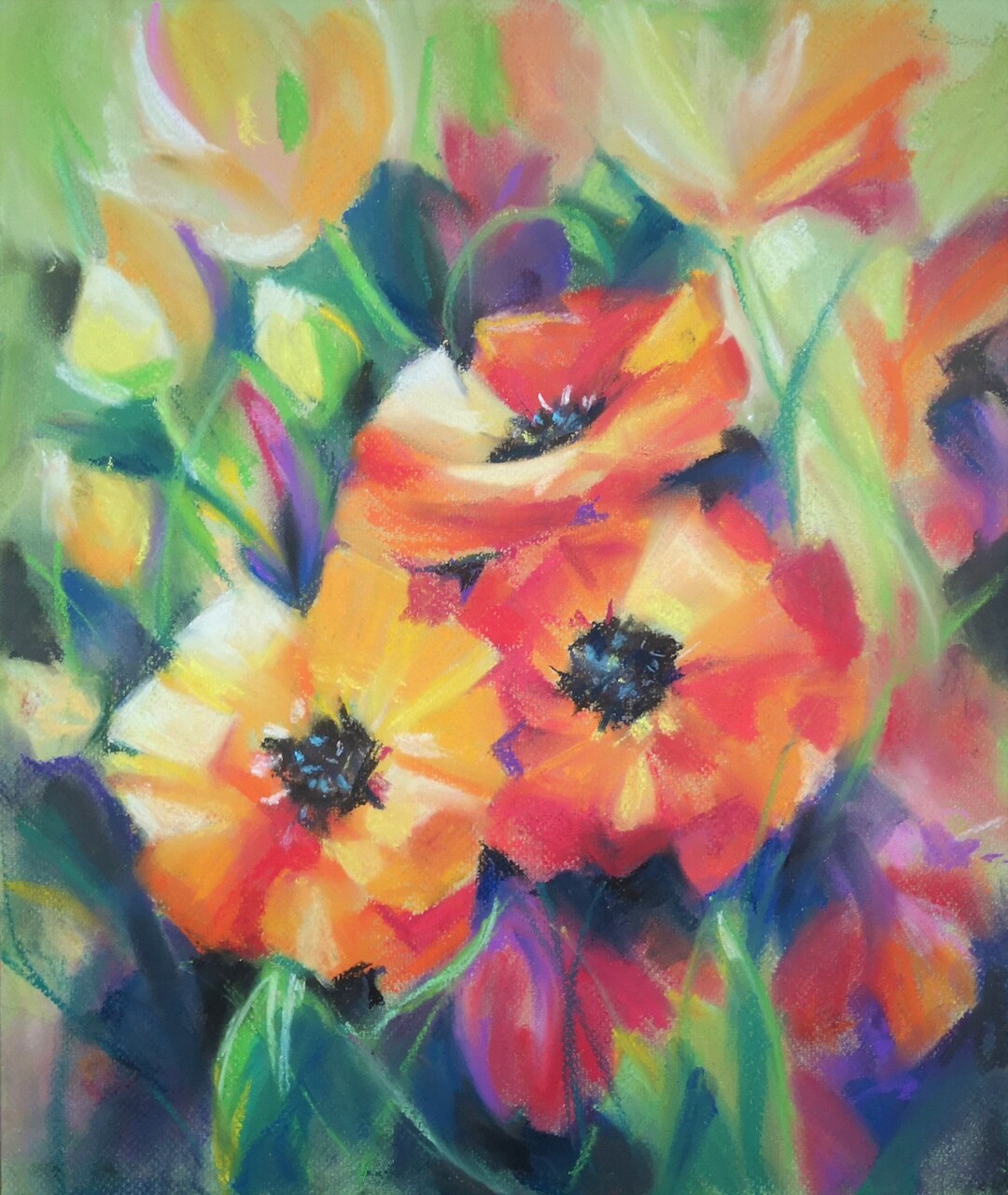 絵画水彩画パステル画※フレーム含む