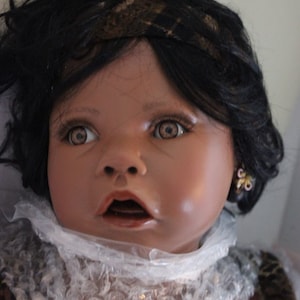 Heart & Soul Collector Edition African Doll &quot;Bojana&quot; Sybille Sawer