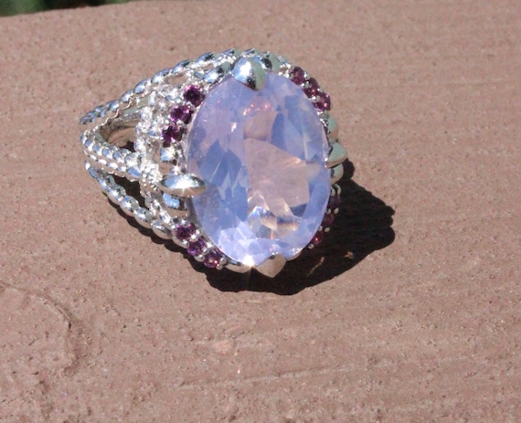 Judith ripka online pink ring