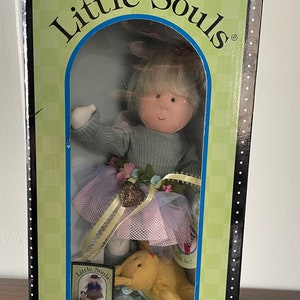 Hard to Find Gretchen Wilson Creations Little Souls Little Dandles Starla Handmade Ballerina Sock Doll