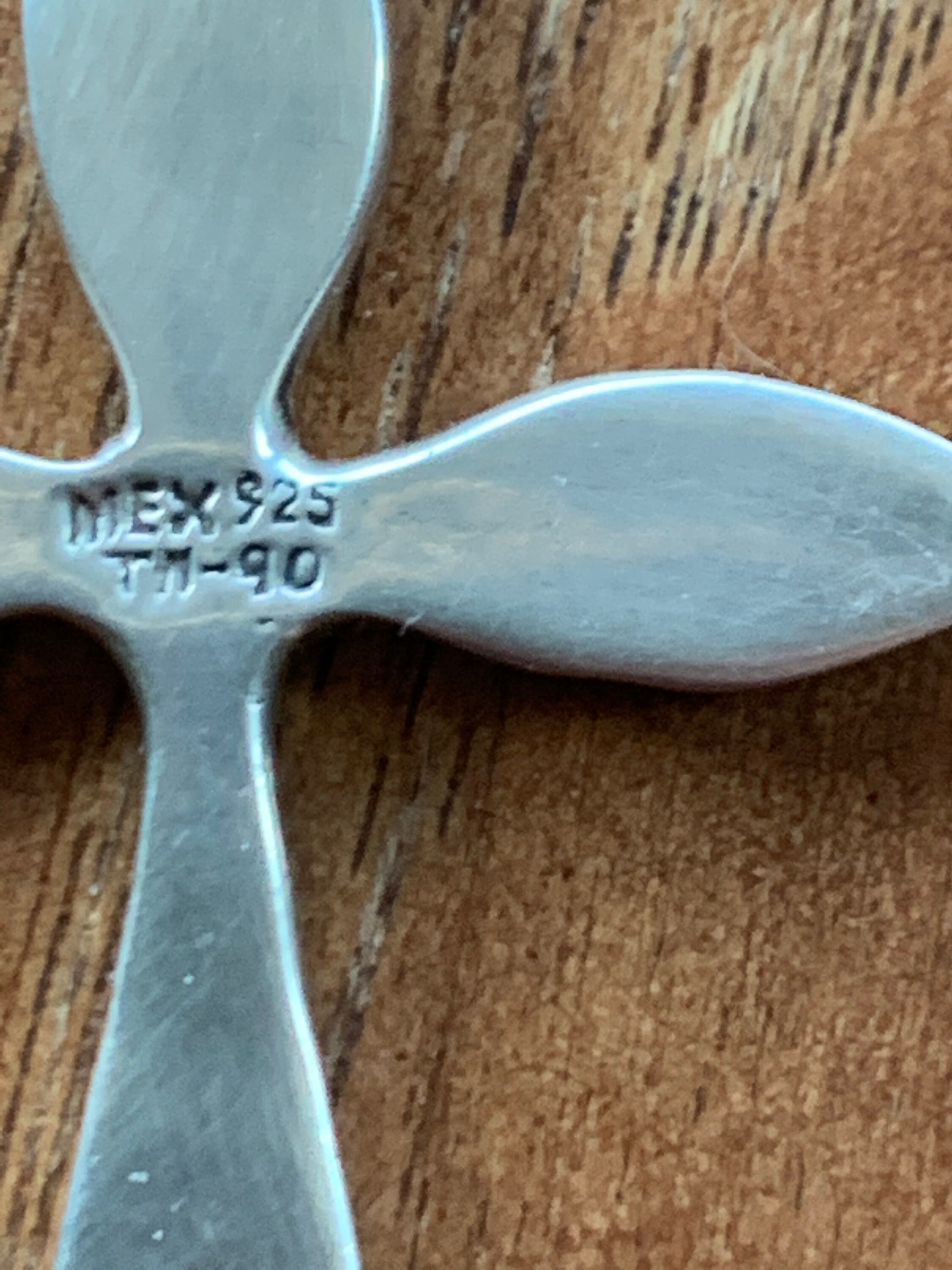 Vintage Large Heavy Taxco Mexico Sterling Silver Cross | Etsy