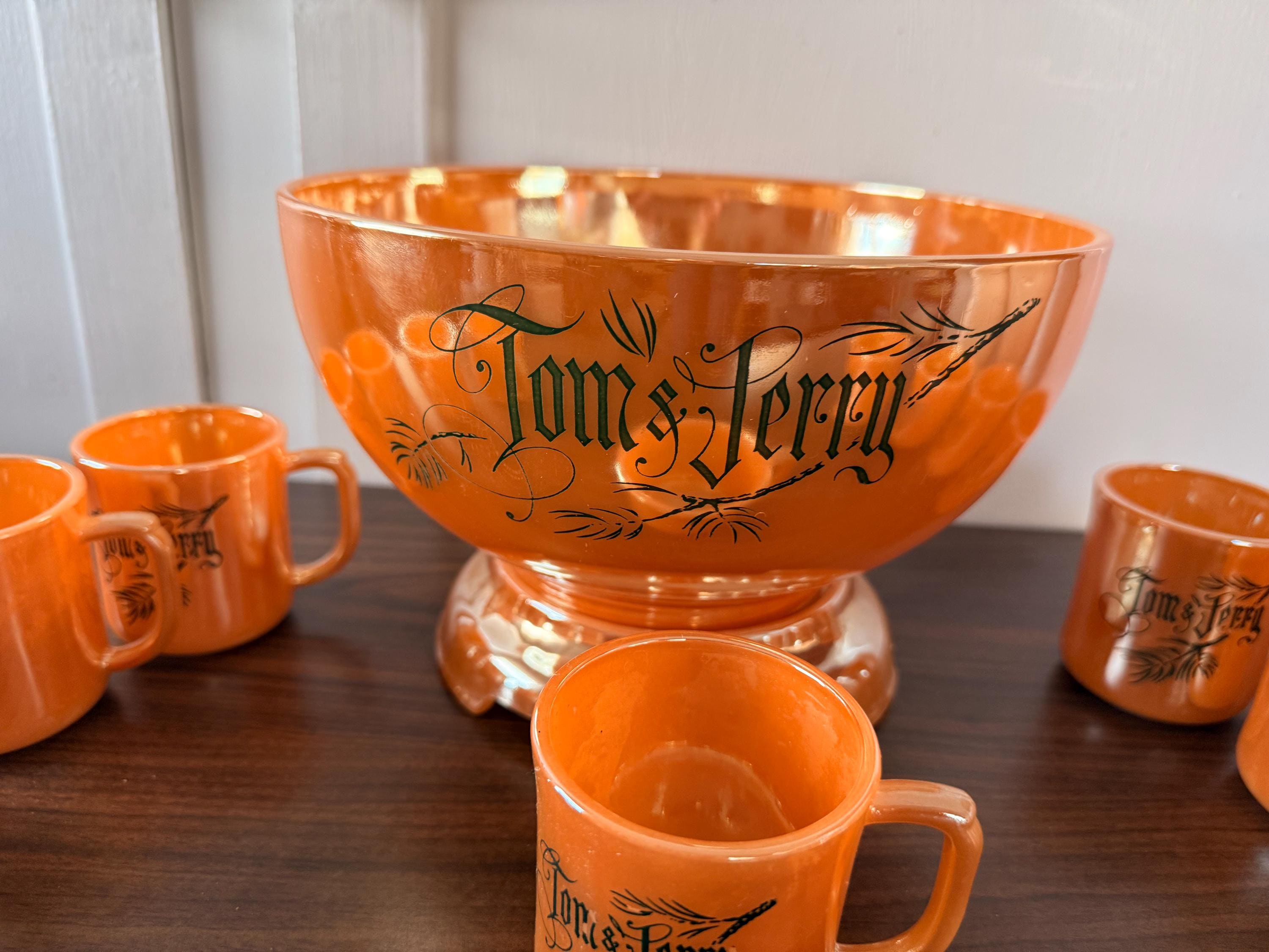 Fire King Tom Jerry - Etsy
