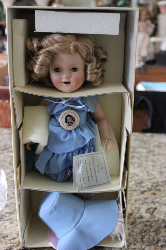 danbury mint shirley temple dolls value