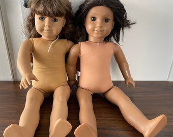 Vintage Pair of American Girl Dolls for Repair or Customizing Clothes Hair Kirsten Shoes