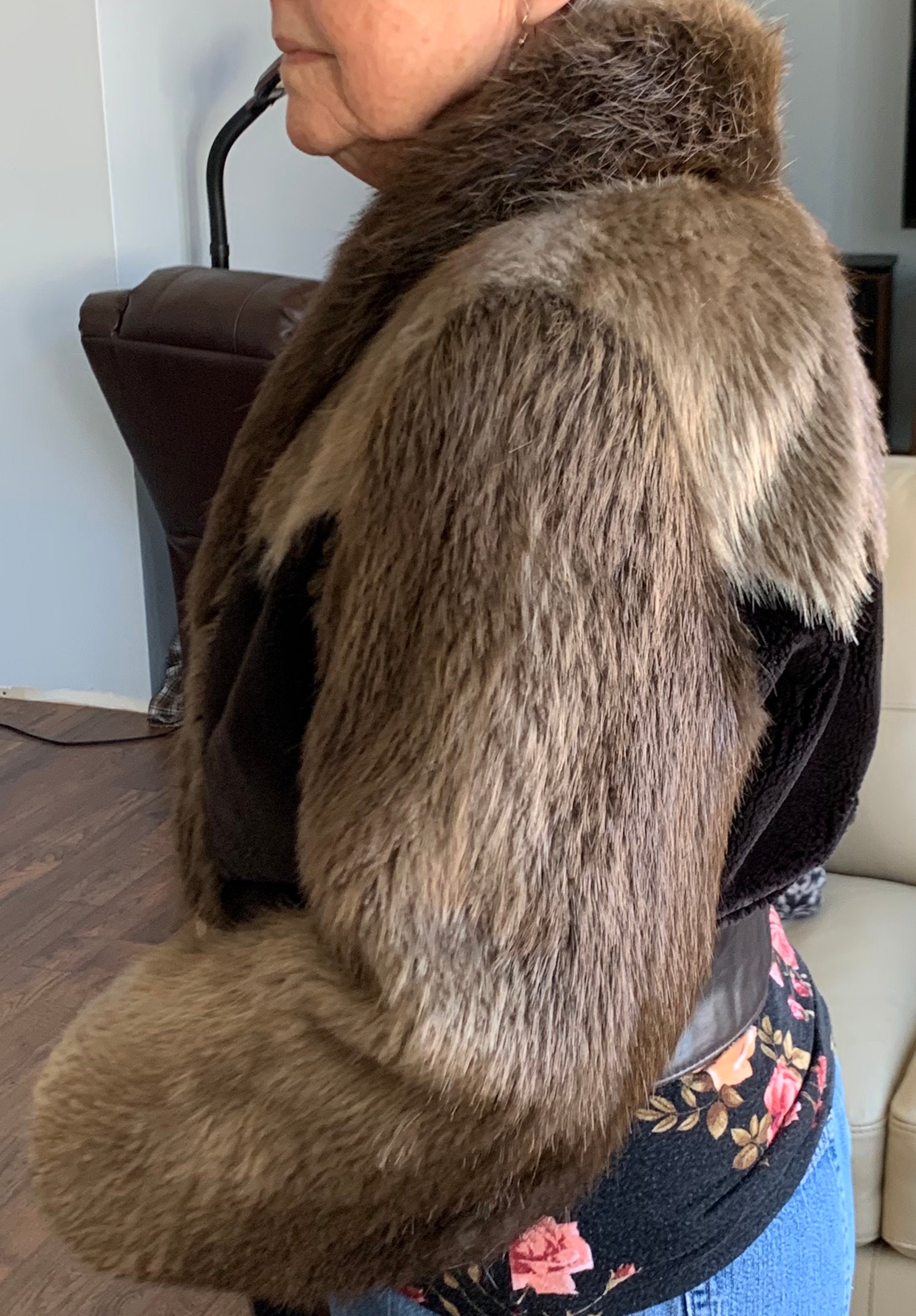 Stunning Vintage Unique Custom Beaver Fur Jacket Coat Etsy