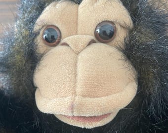 フォークマニス 帽子をかぶったウサギのハンドパペット ぬいぐるみ