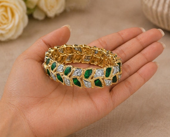 18K Yellow Gold Diamond Tennis Bracelet, 3.25 Cttw G-H VS1-VS2 Clarity, Bridal Jewelry