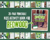 Redwood National Park Kids Activity Book (Digital Download)