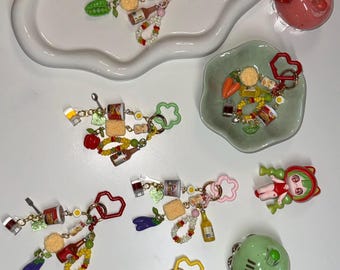 Buldak Ramen & Drinks Keychains