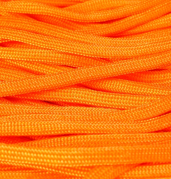 4mm Orange Parachute Cord Orange Rope Paracord Para Cord 1459 