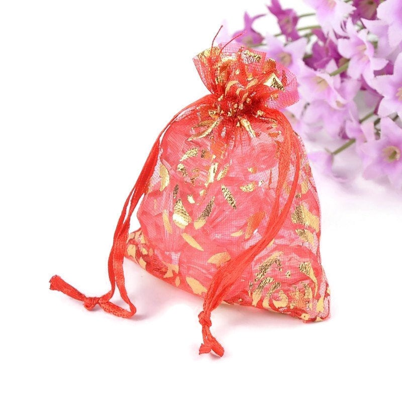 Organza Gift Bags Jewelry Party Wedding Favors Premium Sheer - Temu