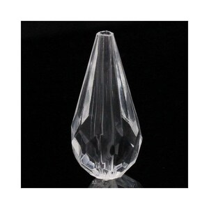 24mm clear faceted teardrop beads - Facted tear drop bead (1271)