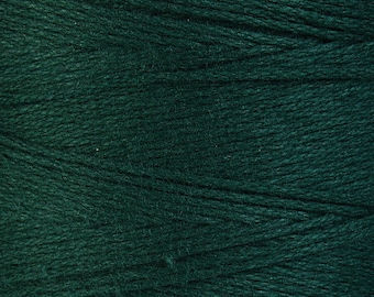 1mm Green cotton cord - green twisted cord - macrame cord - Cotton macrame cord - Twine cotton Cord - Craft Cord (860)