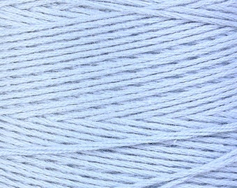 1mm Pastel blue cotton cord - twisted cotton cord - macrame cord - Cotton macrame cord - Twine cotton Cord - Craft Cord (864)