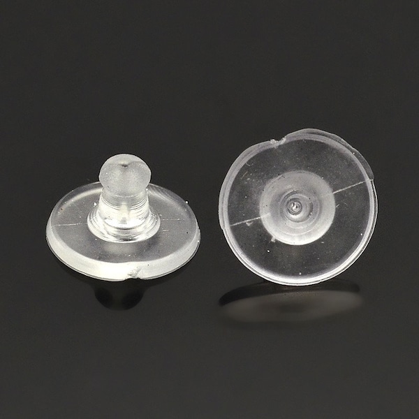 Earring back stopper - Comfort clutch ear nut - Earnuts stopper - Nickel free - Lead free - Cadmium free (2062)