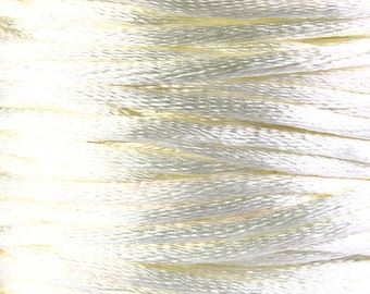 2mm off white nylon thread cord - Knotting cord - Thick nylon thread - Nylon satin cord - Macrame cord (R027)