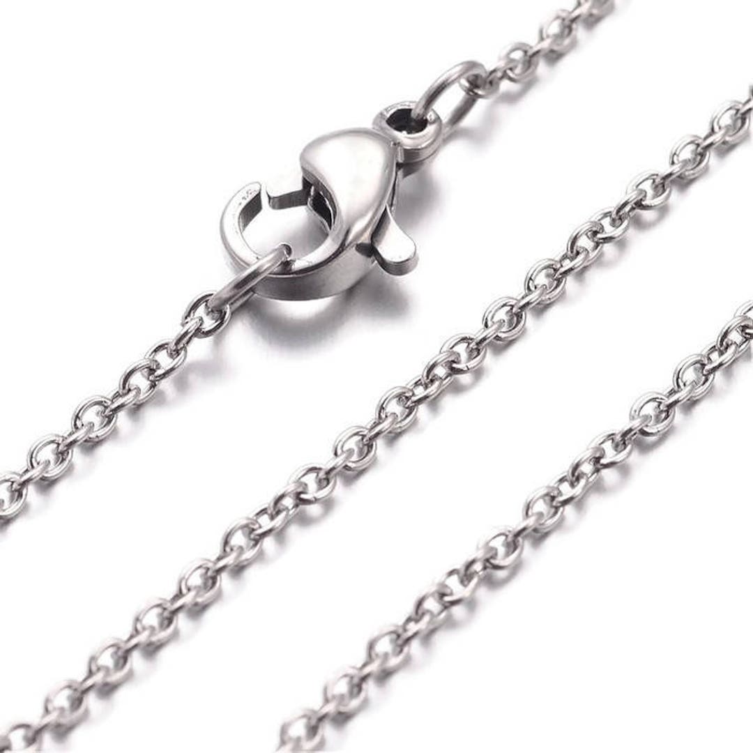 Cross Chain Stainless Steel Chains For Men Essential Wheat Chain | Men |  Nominal Stainless Steel Chain Cross Necklaces & Pendants For Men
