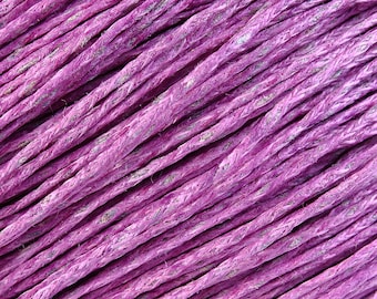 1mm Purple mauve violet plum cotton wax cord (1098)