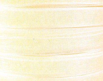 10mm Cream organza ribbon - 10mm beige organza ribbon - 3/8 Inch ribbon - 50 yards - 150 feet (R016)