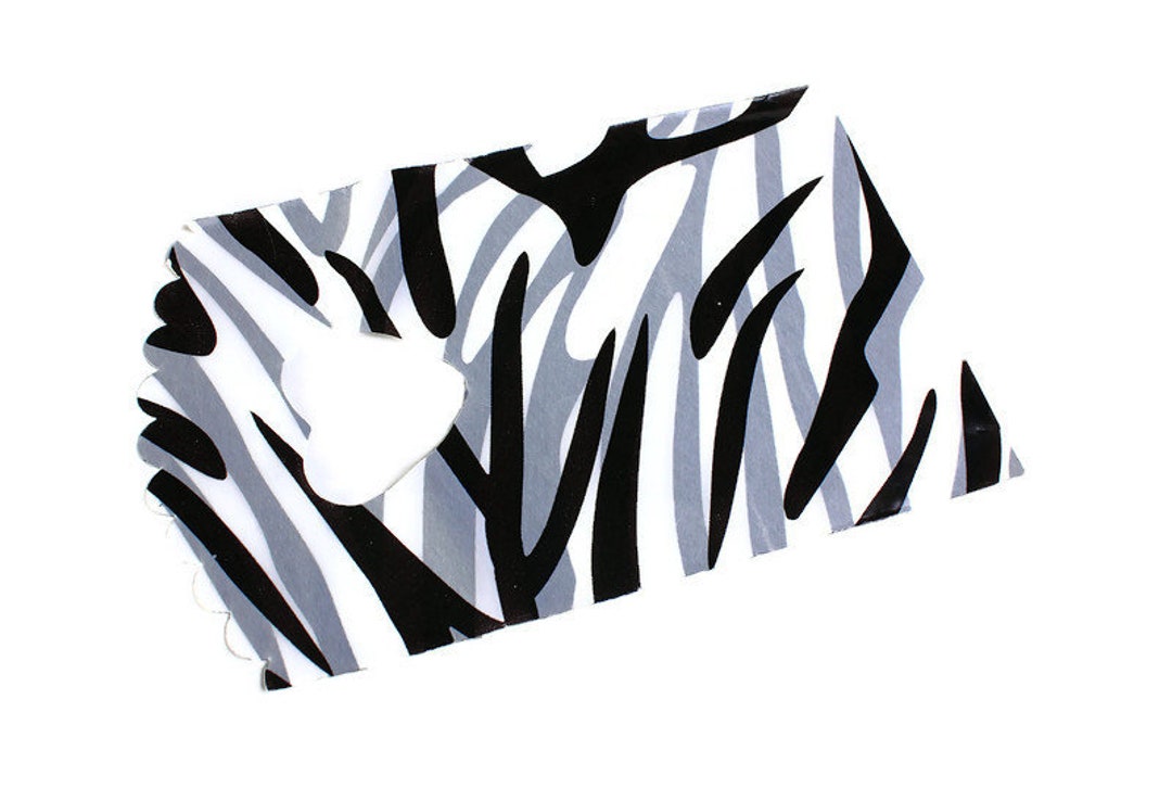 Black Zebra White Plastic Bags Gift Bag Animal Print Bag Shop Bag Favor Bag Party Favor Bag