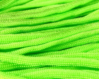 4mm green parachute cord - rope - Paracord - Para cord (1456)