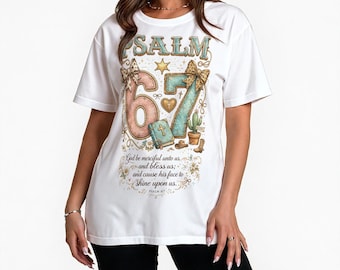 Psalm 67 | All-Over Print Women's Loose Fit T-Shirt
