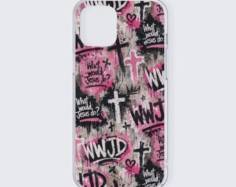 Urban Disciple | WWJD Streetwear | iPhone 14 15 Series Mobile Phone Case | TPU