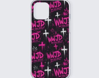 Urban Disciple | WWJD Streetwear | iPhone 14 15 Series Mobile Phone Case | TPU