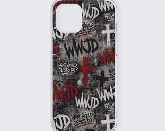 Urban Disciple | WWJD Streetwear | iPhone 14 15 Series Mobile Phone Case | TPU