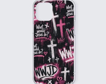 Urban Disciple | WWJD Streetwear | iPhone 14 15 Series Mobile Phone Case | TPU