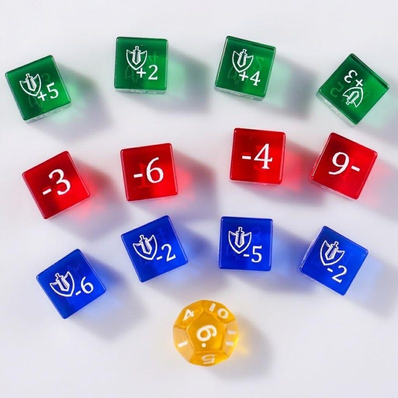 Fancy Riftbound Dice Riftbound TCG Dice Set – 13 Engraved Acrylic Buff/debuff Trackers - Etsy