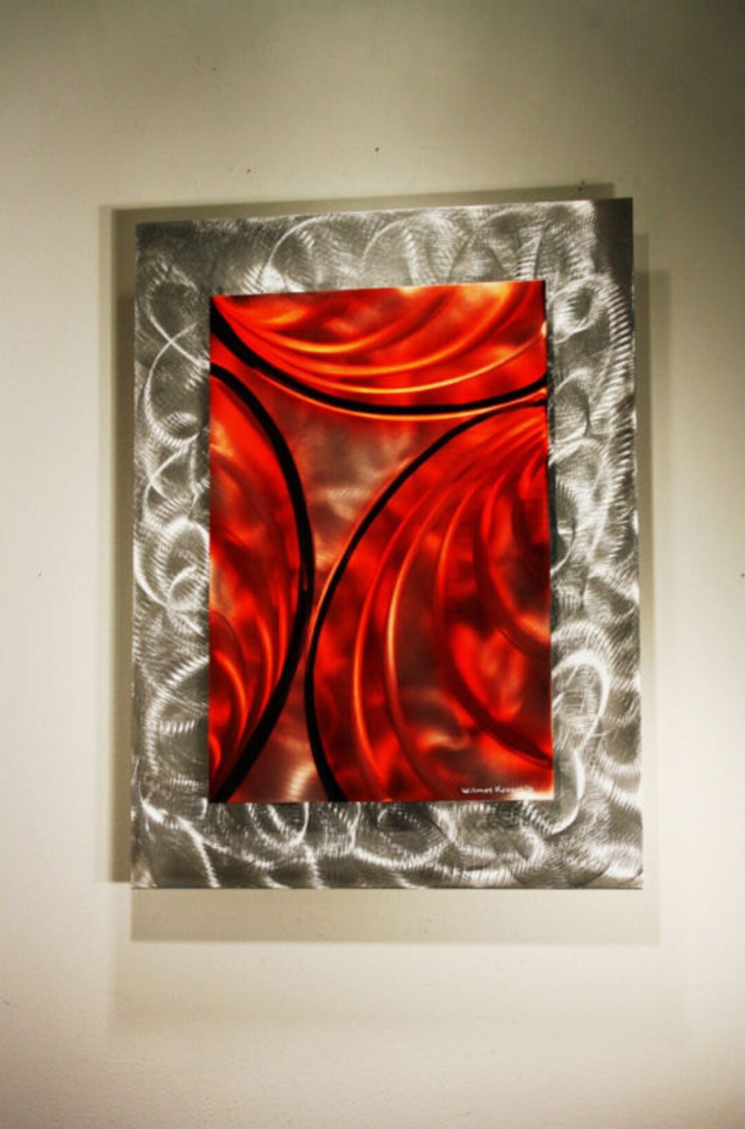 Alex Kovacs Metal Wall Art Painting Metal Wall Sculpture Etsy