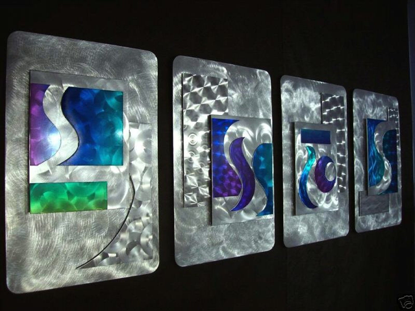 Metal Wall Art Painting Sculpture Home Decor Abstract Art Etsy