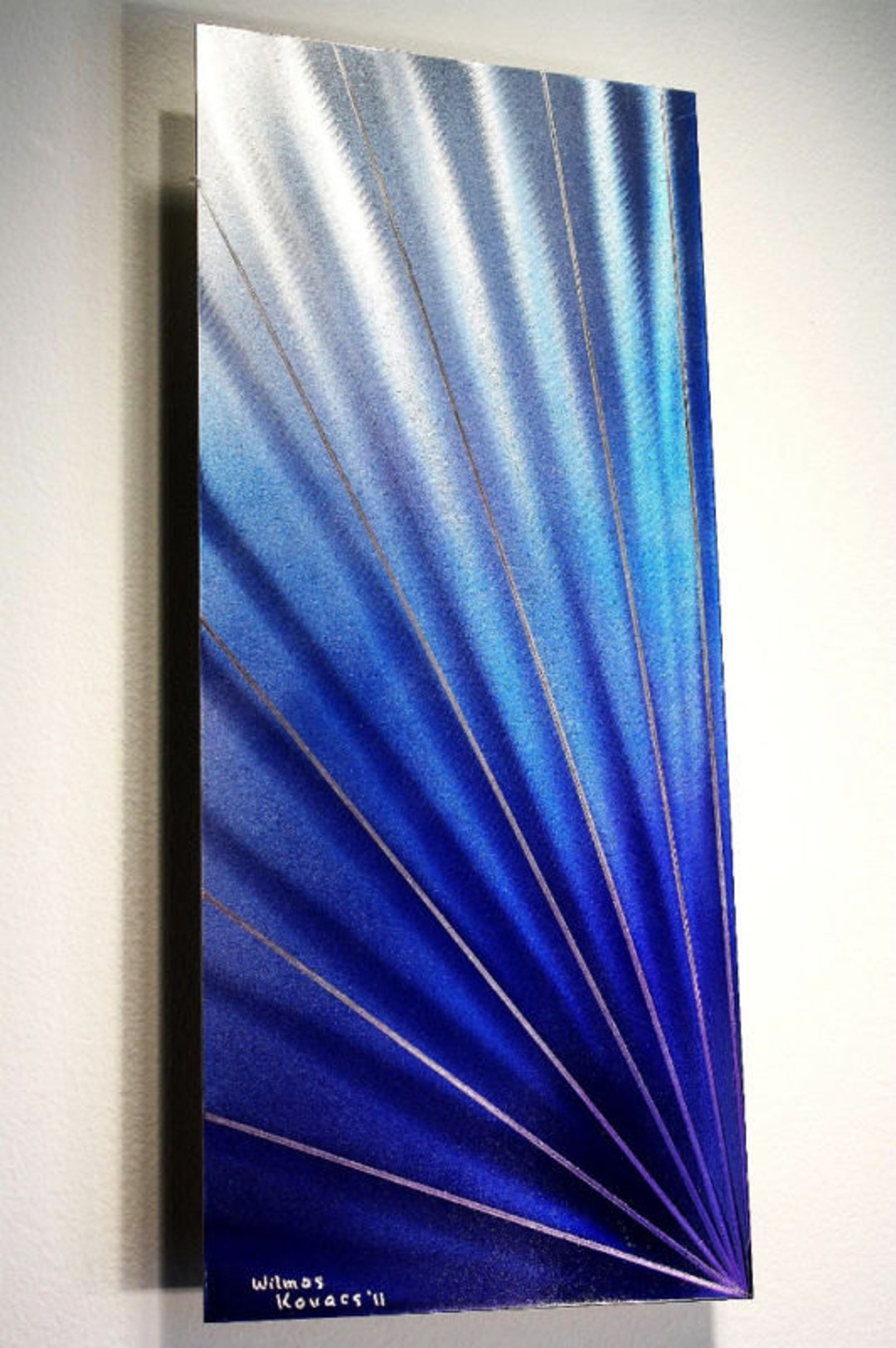 Alex Kovacs Metal Wall Art Painting Wall Accents Metal Etsy