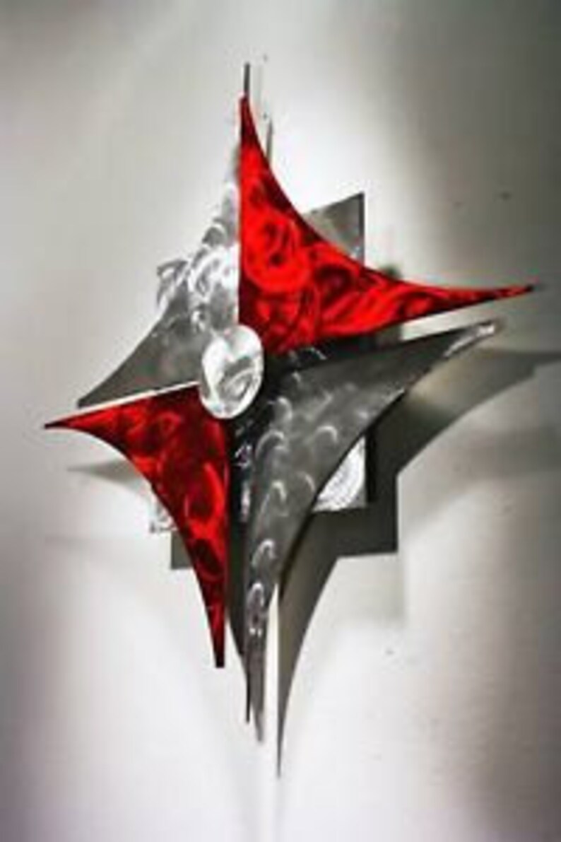 Alex Kovacs Original Art Metal Wall Sculpture Abstract Home Decor