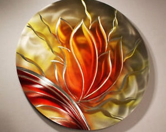 Alex Kovacs Original Art Metal Wall Sculpture Abstract Decor Painting W325