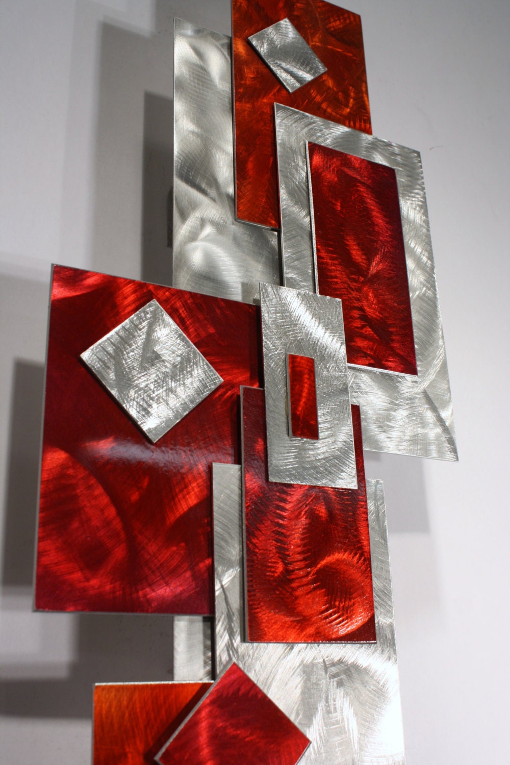 Alex Kovacs Modern Art, Abstract Metal Art and Decor, Metal Sculpture Wall Sculpture, Rainbow