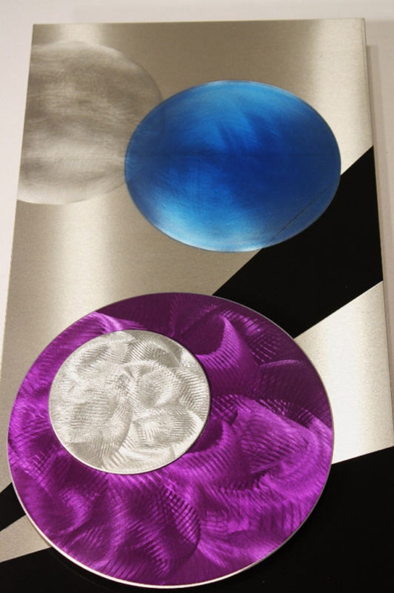 Alex Kovacs Metal Wall Art Sculpture Circles Art Metal Etsy