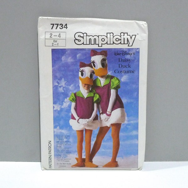 Pattern Daisy Duck Daisy Duck Costume Pattern - Etsy