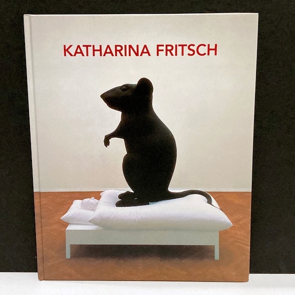 Katharina Fritsch Sculpture Book Hardback Vintage 1997 Catalog Exhibition San Francisco Museum of Modern Art Gegenwartskunst Basel Big Rat