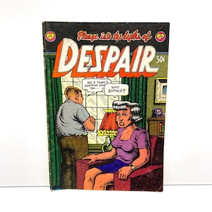 R. Crumb Comic Book Plunge Into The Depths of Despair Comics 1st Edition - Vintage 1969 Print Mint Inc. Underground Comix Artist Cartoonist