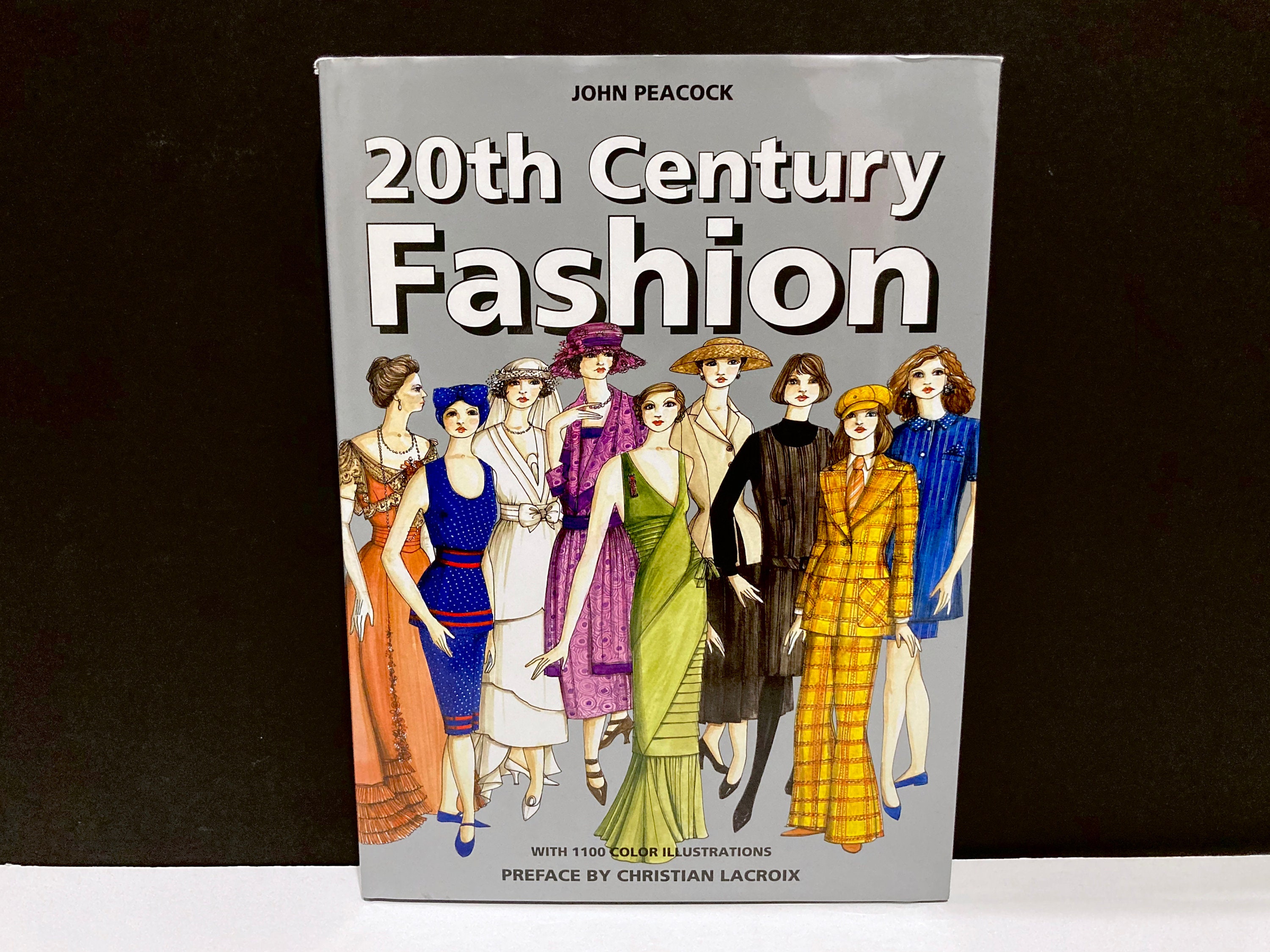 20th Century Fashion - Hardback Book - Designer Vintage Clothing