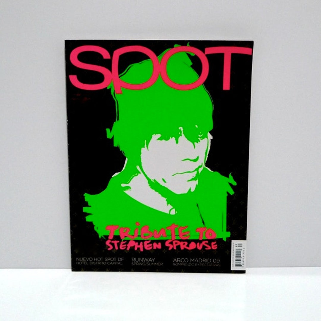 Stephen Sprouse Tribute Spot Magazine Revista 2002 Condesa 