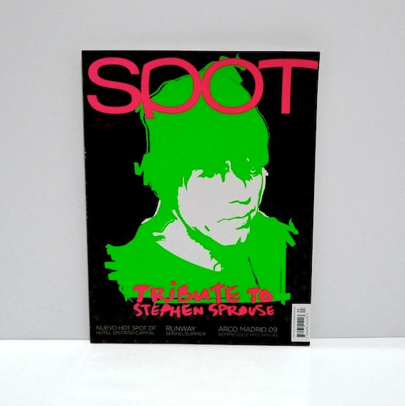 Stephen Sprouse Tribute Spot Magazine Revista 2002 Condesa -  UK