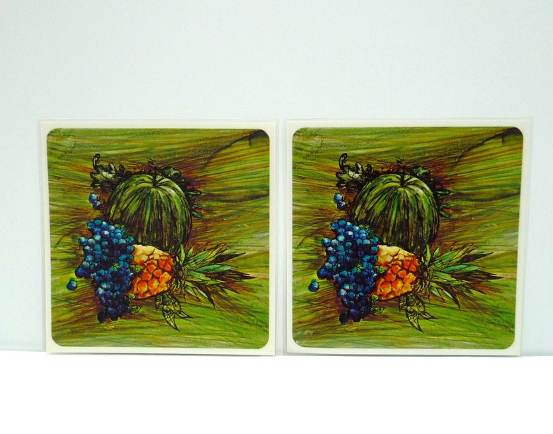 Fruit Placemats Good Day / Good Morning / Good Afternoon Etsy