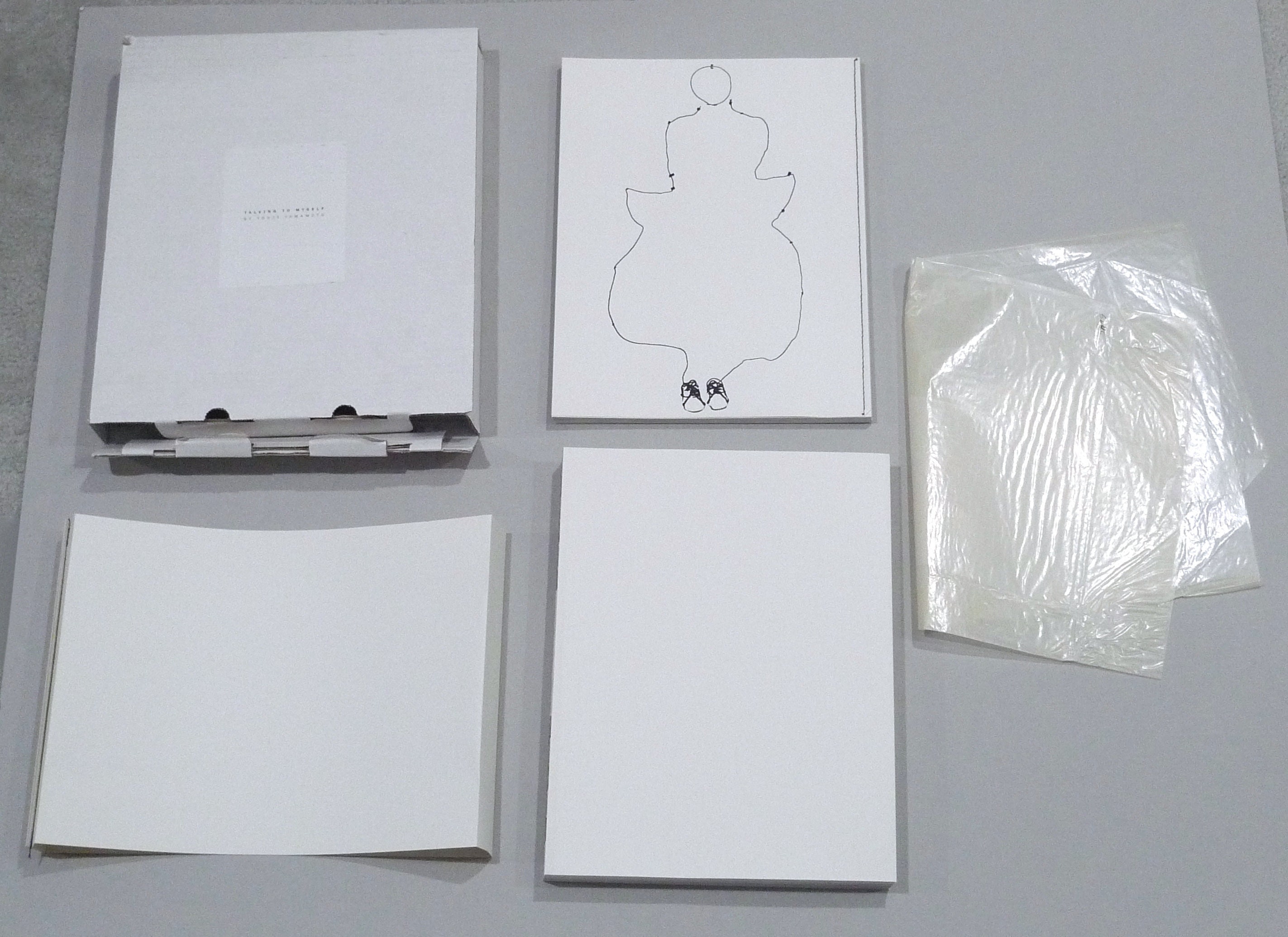 Yohji Yamamoto Book - Talking to Myself 2002 - Slipcase, Two
